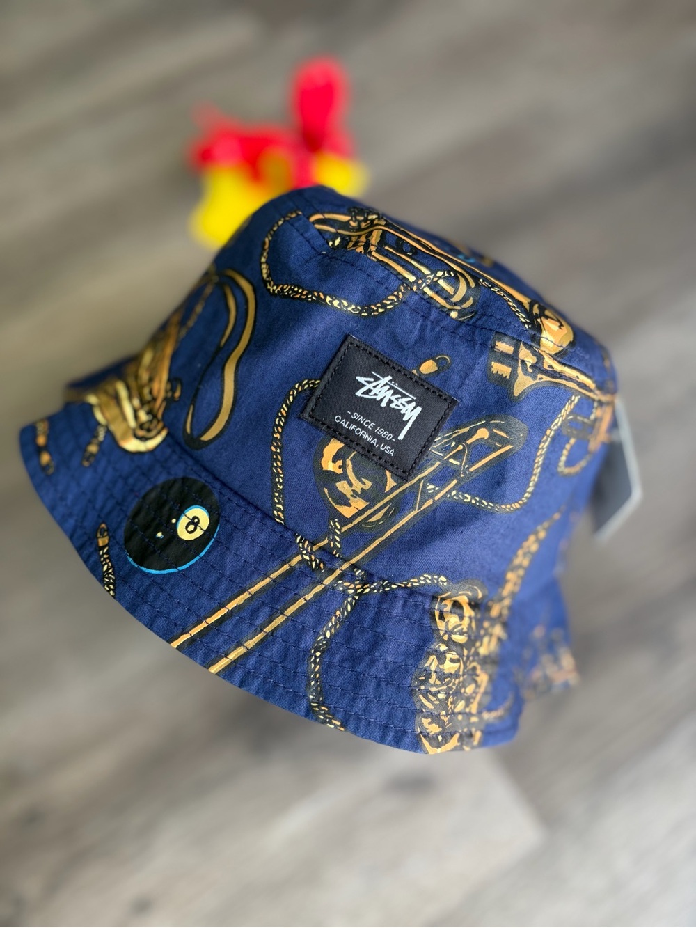 NWT Stussy Brass Bucket Hat